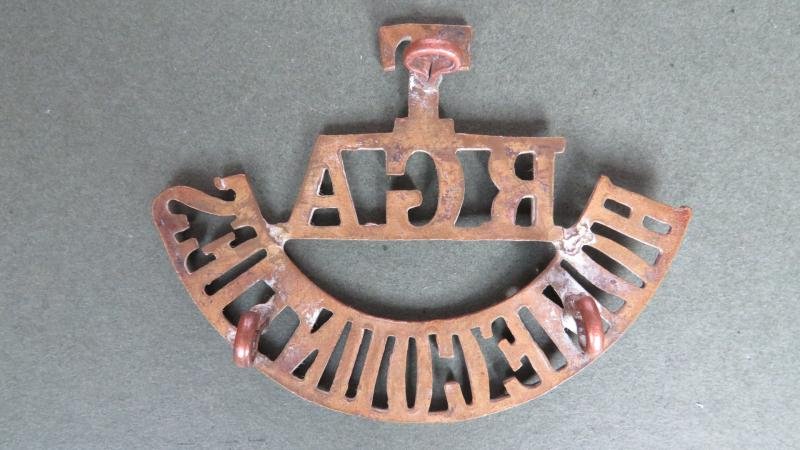British Army Royal Garrison Artillery 'HOME COUNTIES' Territorial Shoulder Title — image 2