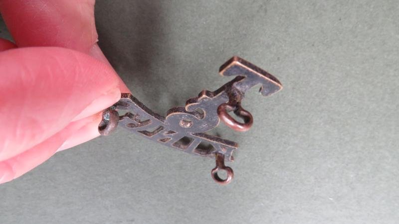 British Army The 6th The King's Regiment (Liverpool) Territorial Battalion Shoulder Title — image 3