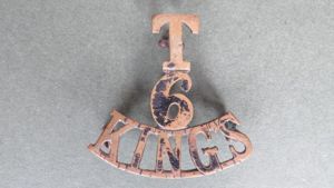 British Army The 6th The King's Regiment (Liverpool) Territorial Battalion …