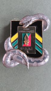 France Foreign Legion 3° Régiment Etranger d' Infanterie Pocket Crest