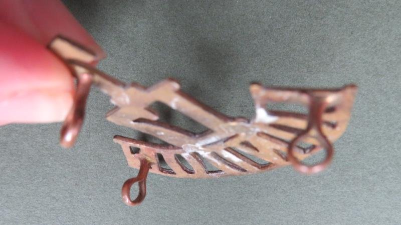 British Army 17th 'LONDON' (County of London ) Territorial Battalion (Poplar & Stepney Rifles) Shoulder Title — image 3