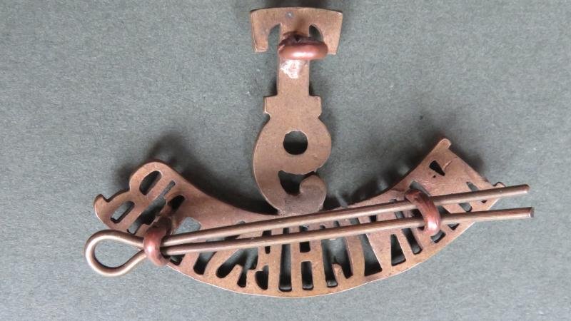 British Army 9th Battalion 'Manchester' Territorial Shoulder Title — image 2
