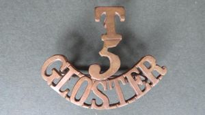 British Army 5th Territorial Battalion, The Gloucestershire Regiment Shoulder Title
