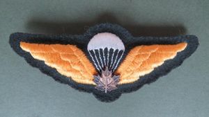 Canada Army 1969-1985 Pattern 'Active'' Parachute Wings with Metal Maple …