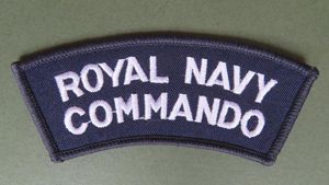 Royal Navy Commando Shoulder Title