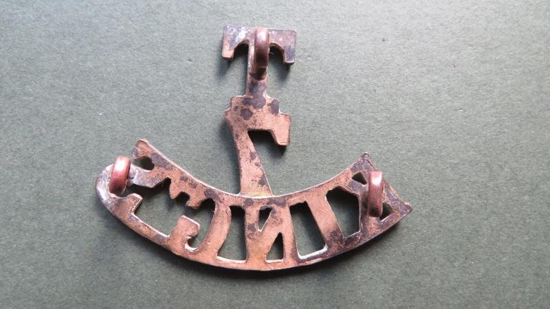 British Army The 7th The King's Regiment (Liverpool) Territorial Battalion Shoulder Title — image 3