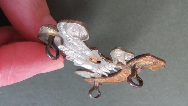 British Army 12th Prince of Wales's Royal Lancers Cap Badge — image 3