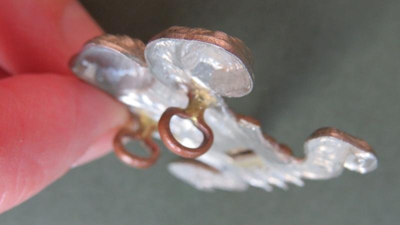 British Army The 10th Royal Hussars (Prince of Wales's Own) Collar Badge — image 3