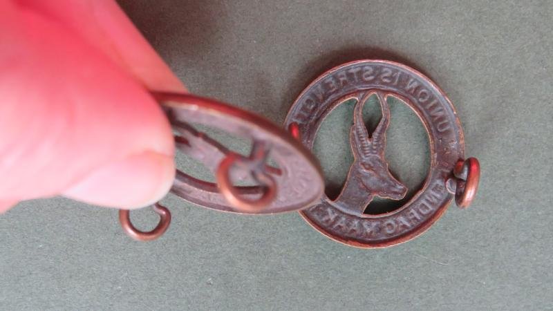 South Africa 1940-1945 Union Defence Force Collar Badges — image 2