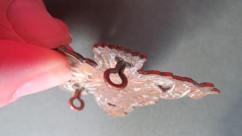 South Africa Army Post 1963 Armoured Corps Cap Badge — image 3