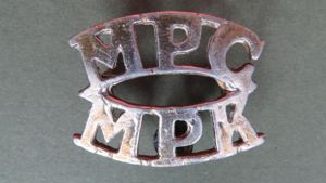 South Africa Army WW2 Military Police Corps Shoulder Title