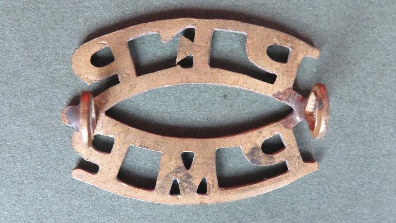 South Africa Army 1913-1920 Permanent Force Police (Military Police) Shoulder Title — image 2