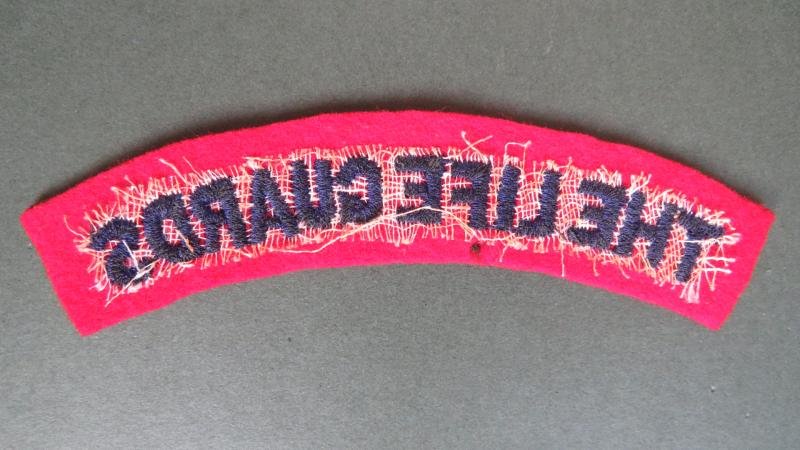 British Army 1940's The Life Guards Shoulder Title — image 2