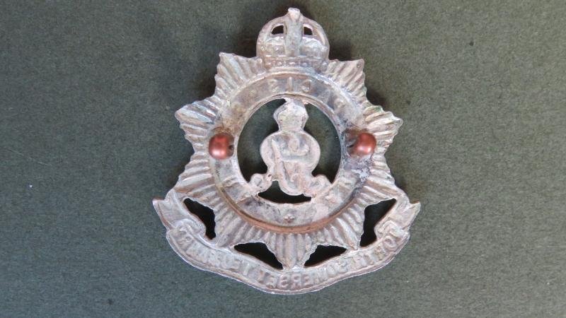 British Army GVR North Somerset Yeomanry Collar Badge — image 2