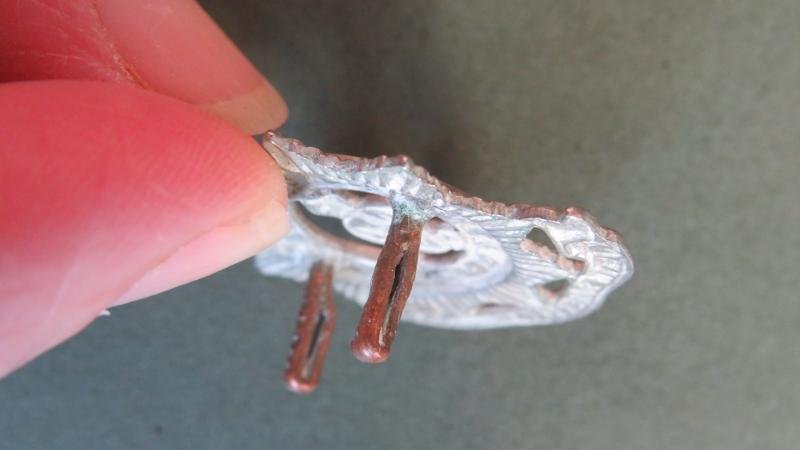 British Army GVR North Somerset Yeomanry Collar Badge — image 3