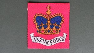 Commonwealth ANZUK Forces Shoulder Patch