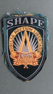 N.A.T.O. Supreme Headquarters Allied Powers Europe Shoulder Patch