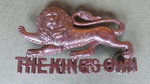 British Army The King's Own (Royal Lancaster Regiment) Officer's Service …