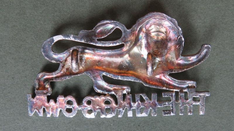 British Army The King's Own (Royal Lancaster Regiment) Officer's Cap Badge — image 2