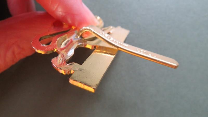 British Army The King's Own (Royal Lancaster Regiment) Cap Badge — image 4