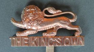 British Army The King's Own (Royal Lancaster Regiment) Cap Badge