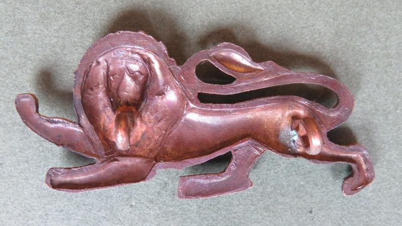 British Army The King's Own (Royal Lancaster Regiment) OSD Collar Badge 1936 -1959 — image 2