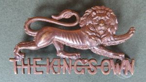 British Army The King's Own (Royal Lancaster Regiment) OSD Collar …