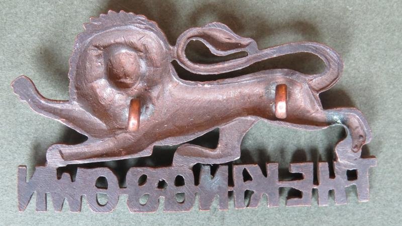 British Army The King's Own (Royal Lancaster Regiment) OSD Collar Badge — image 2