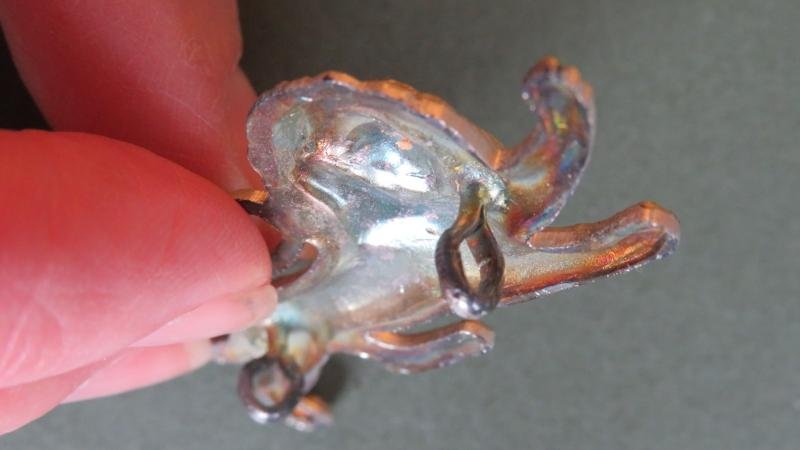 British Army The King's Own (Royal Lancaster Regiment) Officer's Collar Badge — image 3