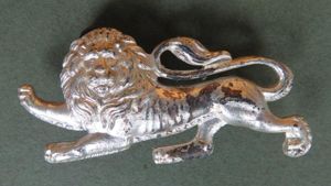 British Army The King's Own (Royal Lancaster Regiment) Officer's Collar …