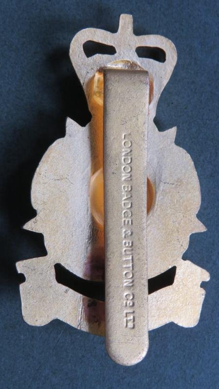 British Army The Yorkshire Brigade / Volunteers Officer's Cap Badge — image 2