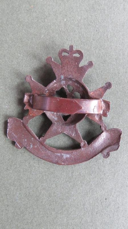 British Army Pre 1953 The Sherwood Foresters (Nottinghamshire & Derbyshire Regiment) Officers' Service Dress Cap Badge — image 2