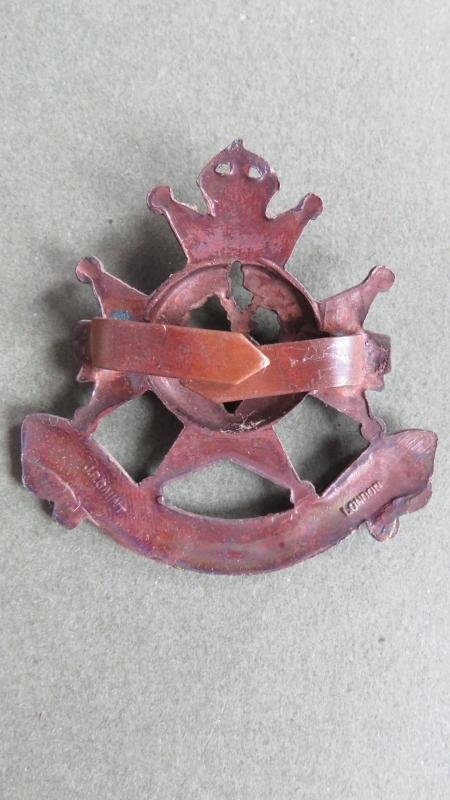 British Army Pre 1953 The Sherwood Foresters (Nottinghamshire & Derbyshire Regiment) Officers' Service Dress Cap Badge — image 2