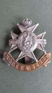 British Army Pre 1953 The Sherwood Foresters (Nottinghamshire & Derbyshire …