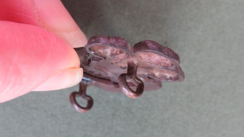 British Army The South Lancashire Regiment (The Price of Wales's Volunteers) Officers' Service Dress Collar Badge — image 3