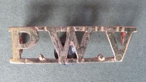 British Army The Prince of Wales's Volunteers (South Lancashire) Shoulder …