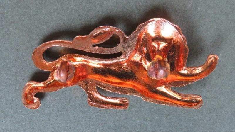 British Army The King's Own (Royal Lancaster Regiment) Collar Badge — image 2