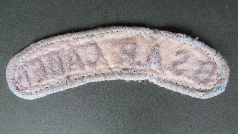 British South Africa Police 'B.S.A.P CADET' Shoulder Title — image 2