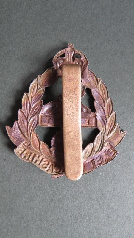 British Army Pre 1953 The East Lancashire Regiment Cap Badge — image 2