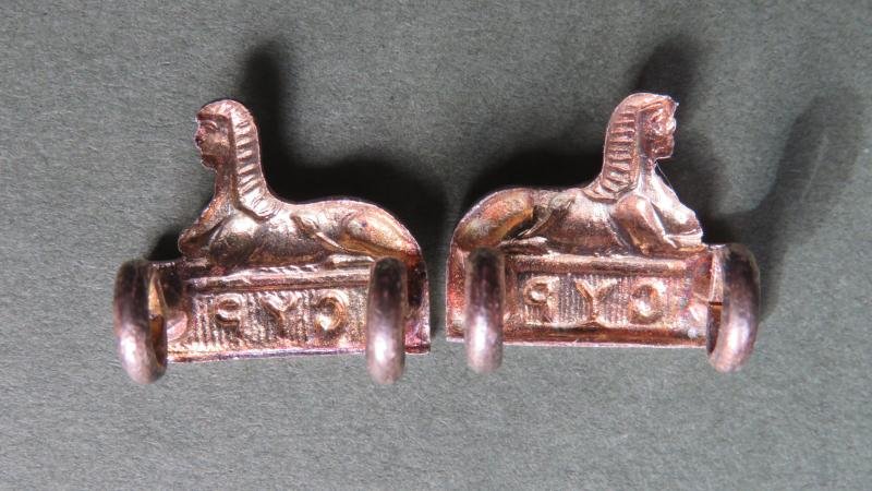 British Army The East Lancashire Regiment Officers Mess Dress Collar Badge — image 2