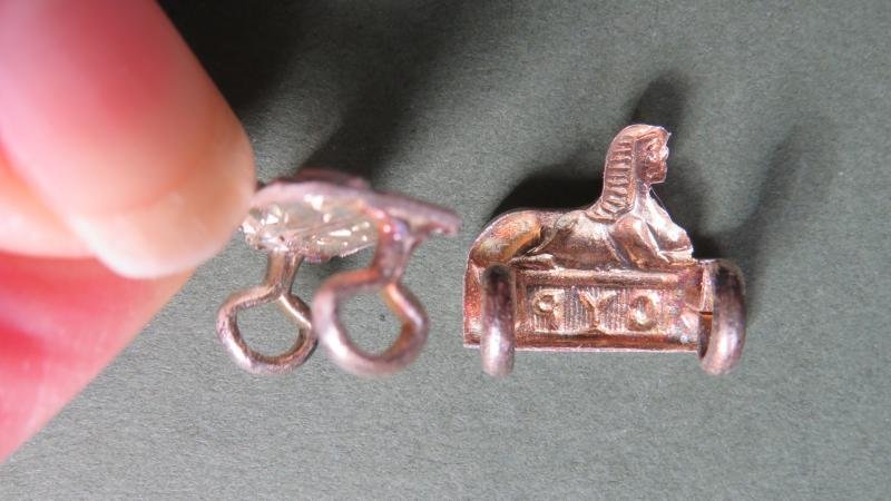 British Army The East Lancashire Regiment Officers Mess Dress Collar Badge — image 3