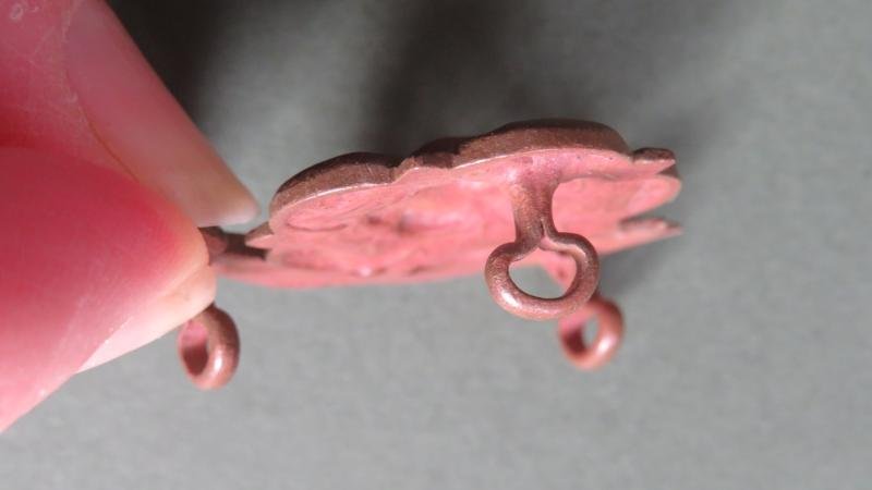 British Army The East Lancashire Regiment Officers Service Dress Collar Badge — image 3