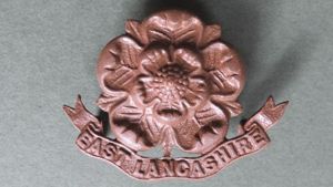 British Army The East Lancashire Regiment Officers Service Dress Collar …