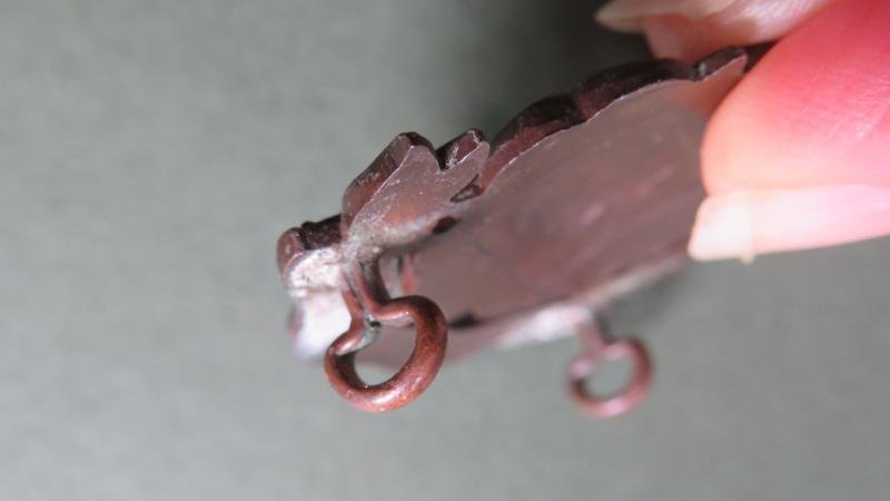 British Army The East Lancashire Regiment Officers Service Dress Collar Badge — image 3