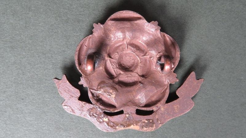 British Army The East Lancashire Regiment Officers Service Dress Collar Badge — image 2