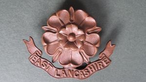 British Army The East Lancashire Regiment Officers Service Dress Collar …