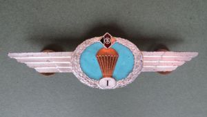 East Germany (DDR) 1960-1963 1st Class Parachute Wings