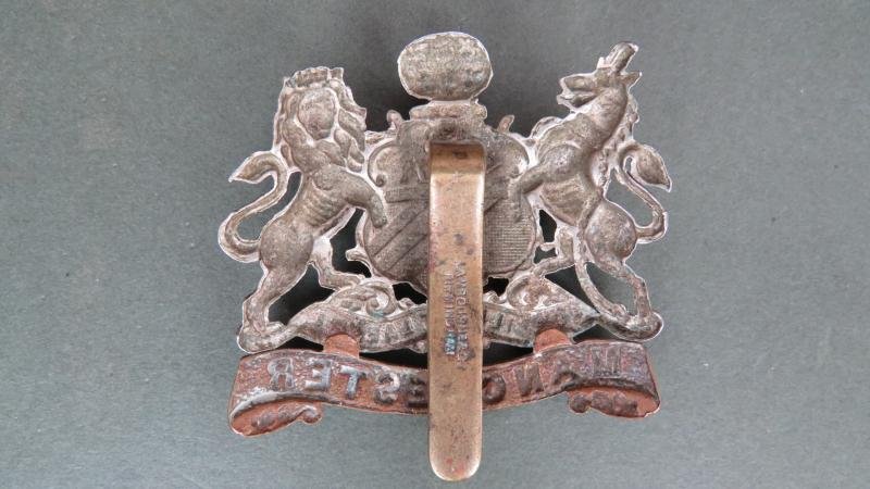 British Army WW1 The Manchester Regiment Cap Badge — image 2