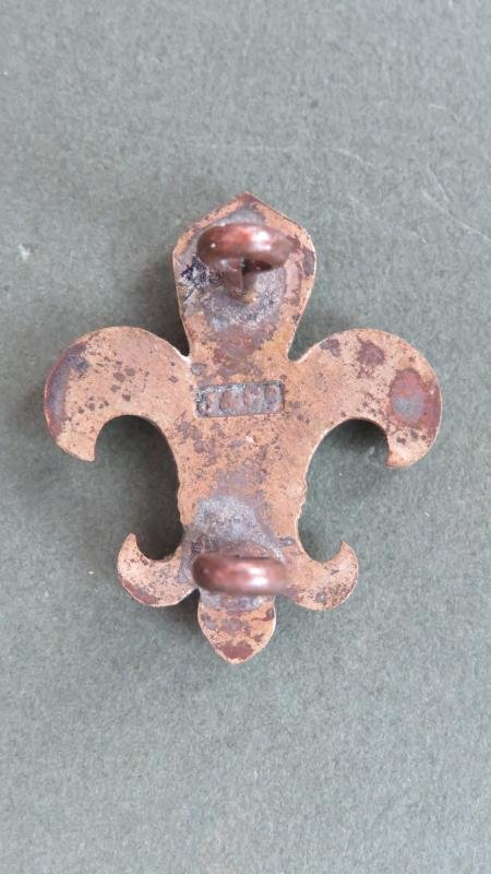 British Army The Manchester Regiment Post 1924 Officers Collar Badge — image 2