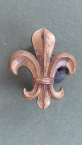 British Army The Manchester Regiment Post 1924 Officers Collar Badge